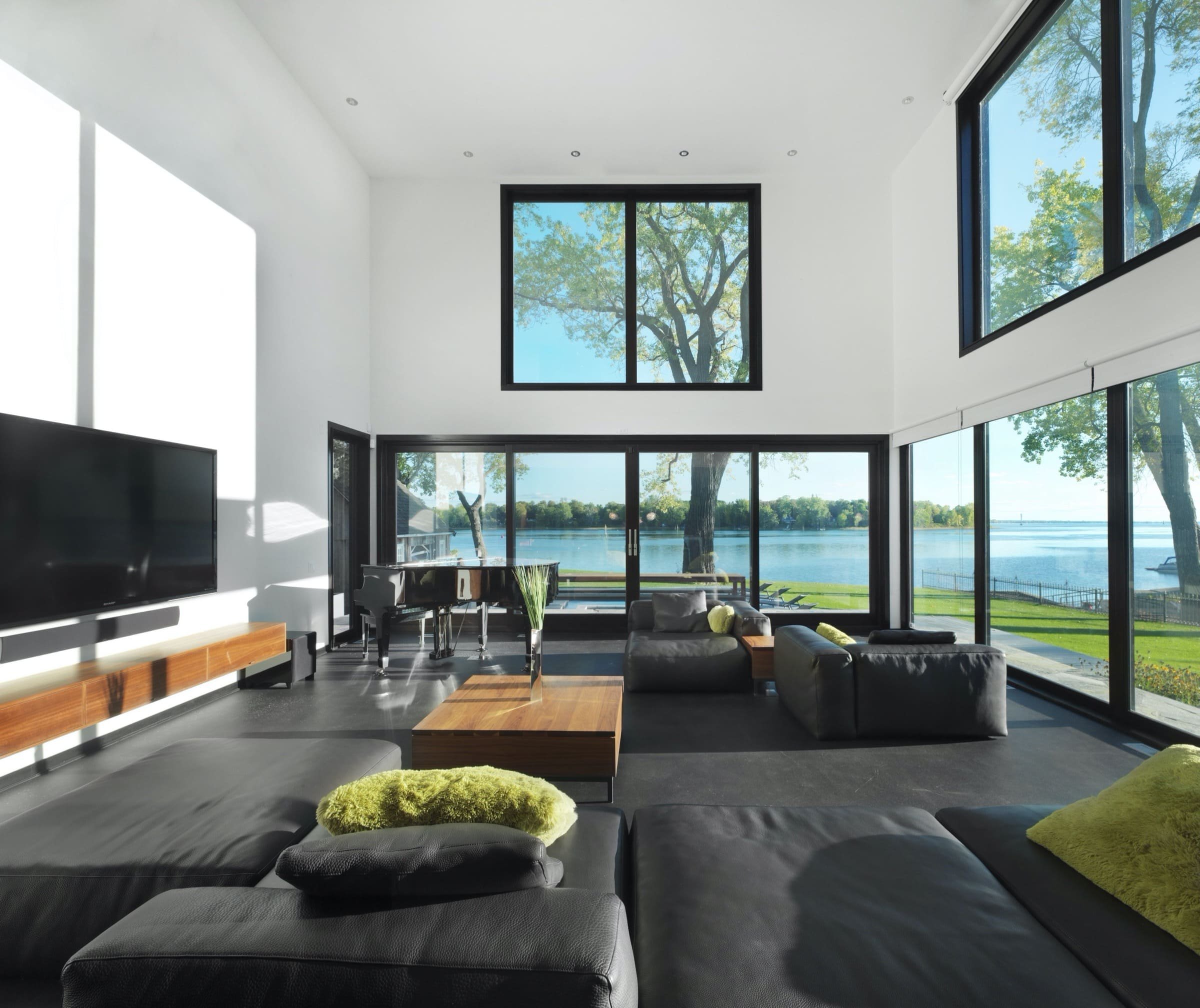 Bord-du-Lac House se stal útočištěm pro tři generace