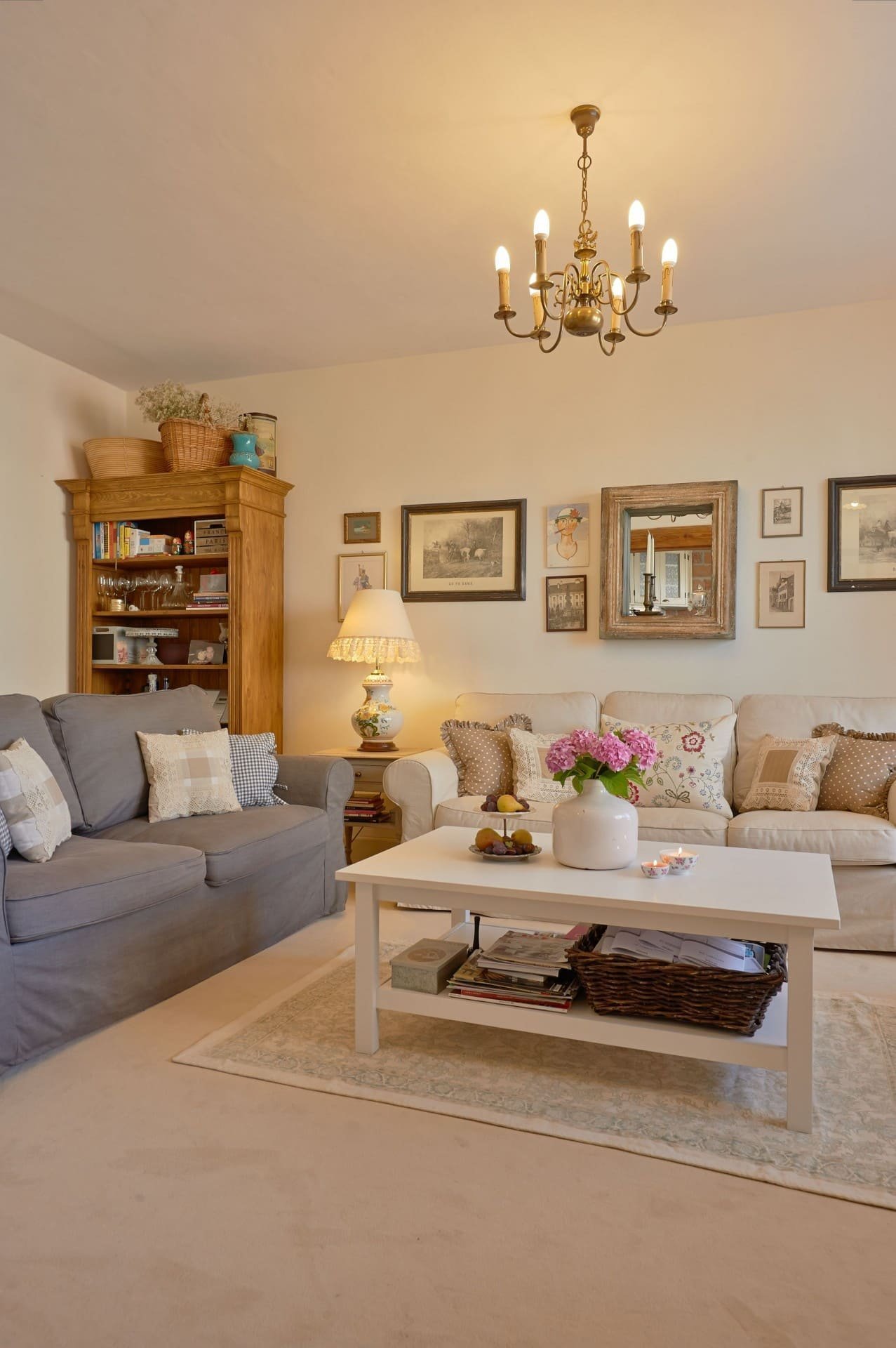 Byt ve venkovském stylu v panelovém domě