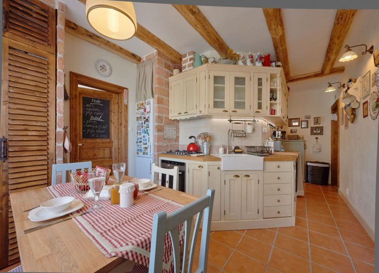 Byt ve venkovském stylu v panelovém domě