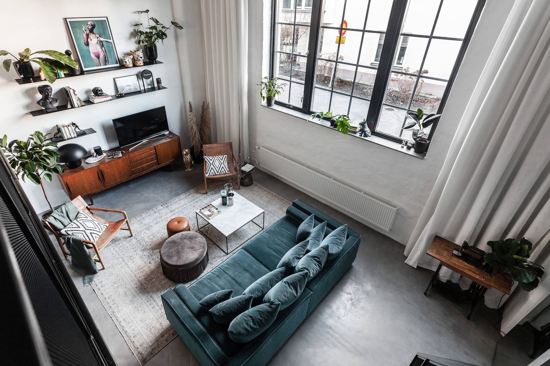 Cool industriální bydlení ve Skandinávii