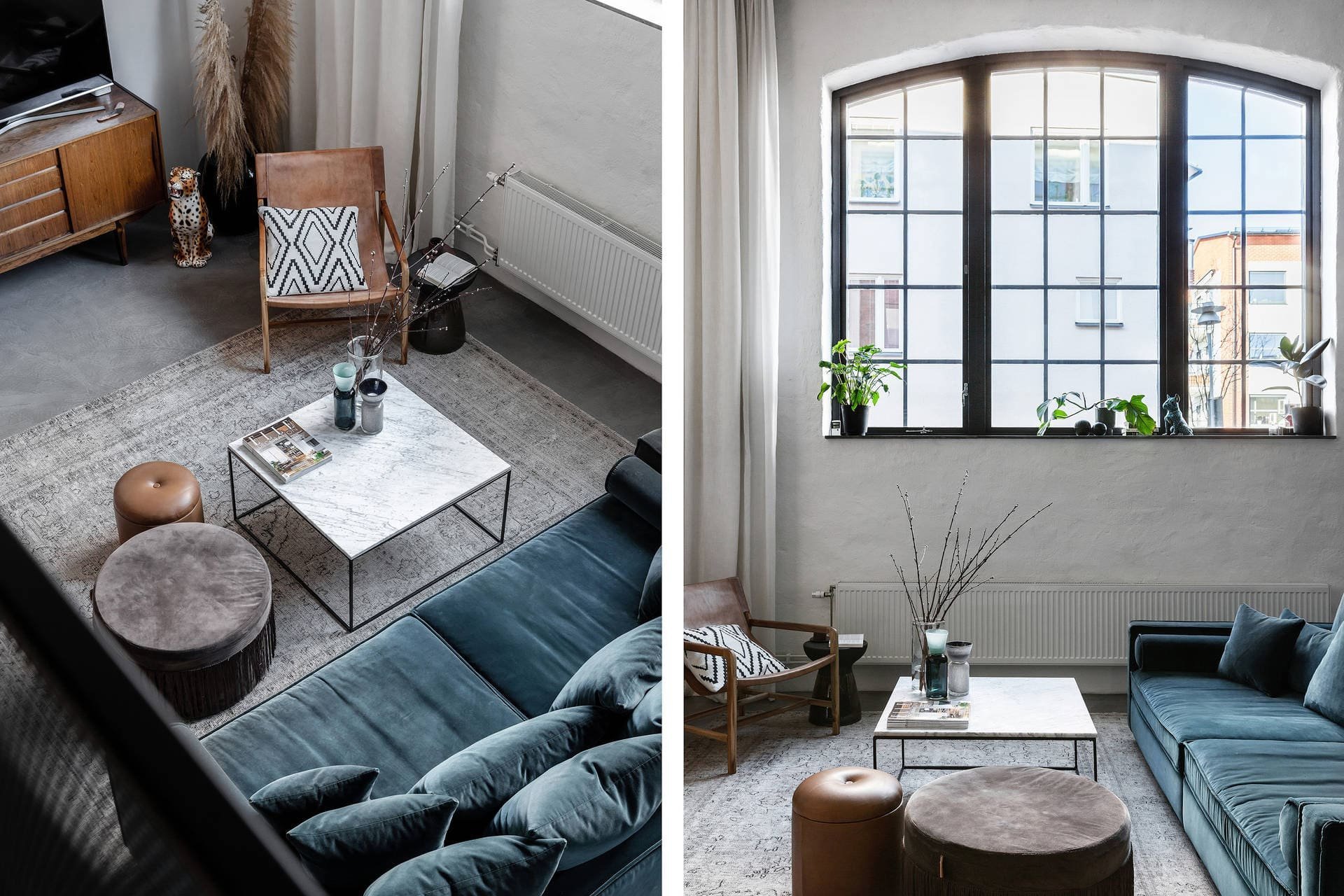 Cool industriální bydlení ve Skandinávii