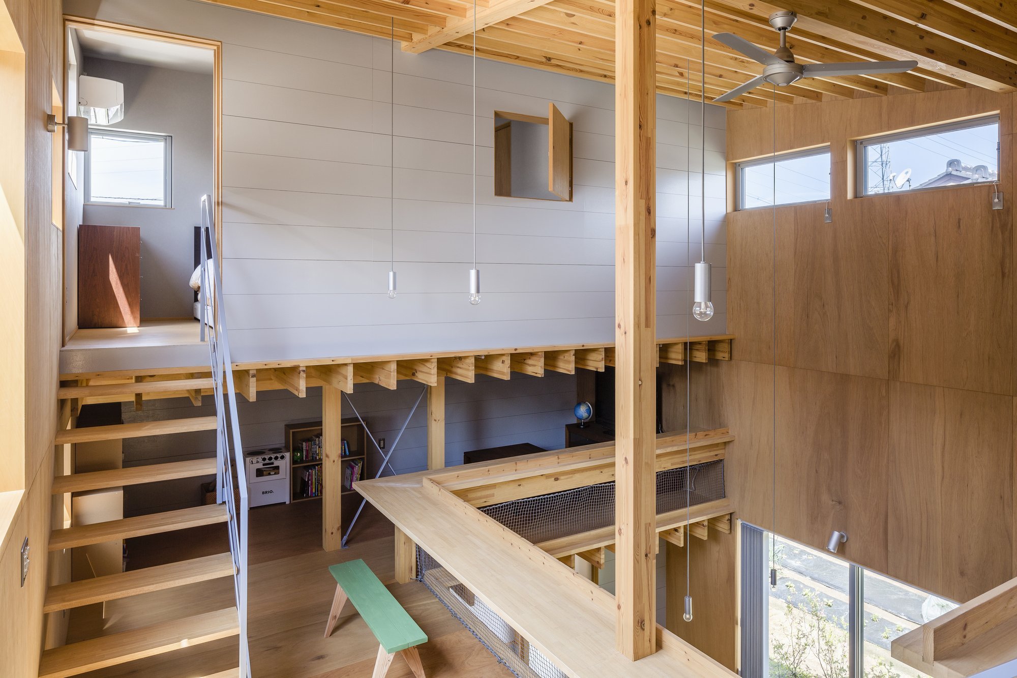 Dřevostavba s rámovou konstrukcí z Japonska