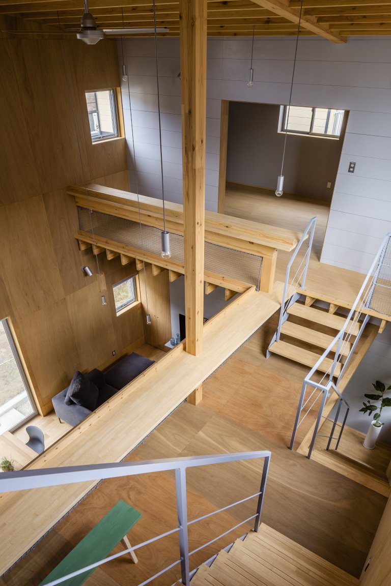 Dřevostavba s rámovou konstrukcí z Japonska