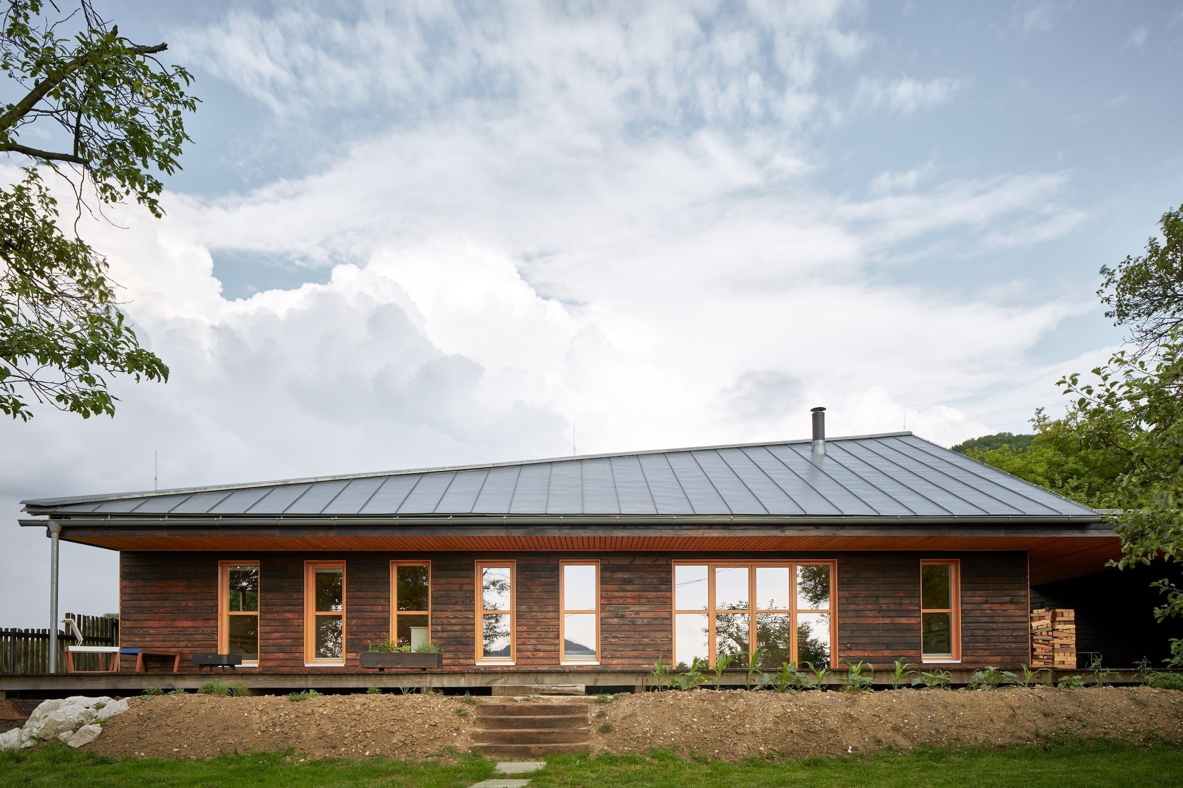 Dům inspirovaný valašskou architekturou