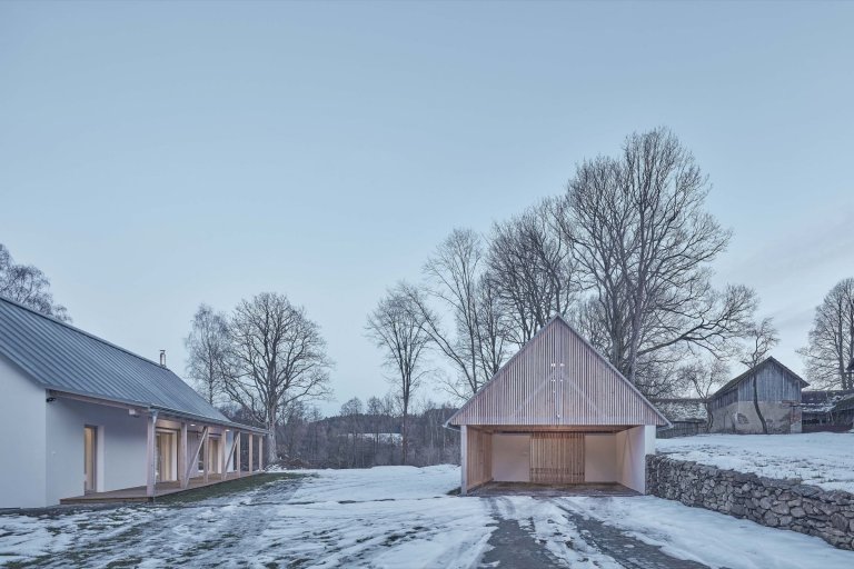 Dům se stodolou na Vysočině