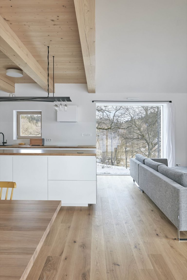 Dům se stodolou na Vysočině