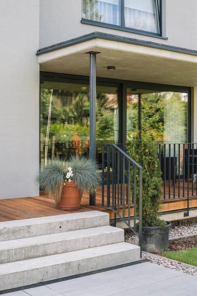 Dům ve stylu modernismu 20. let minulého století