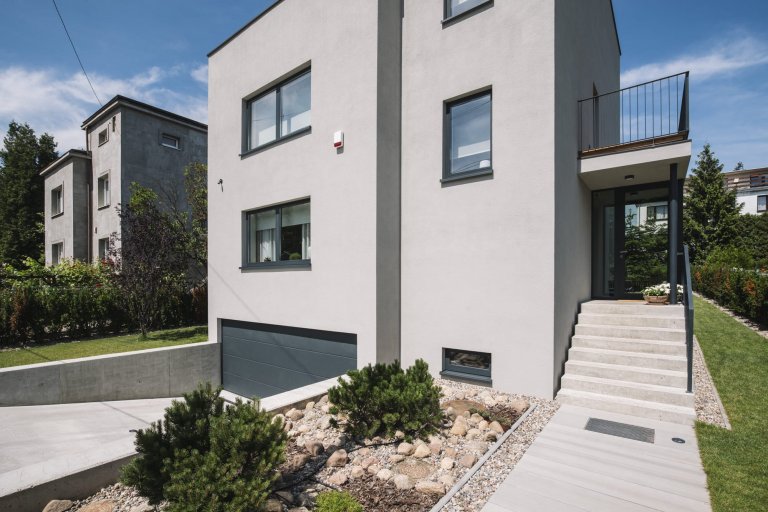 Dům ve stylu modernismu 20. let minulého století