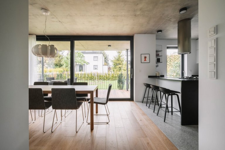 Dům ve stylu modernismu 20. let minulého století