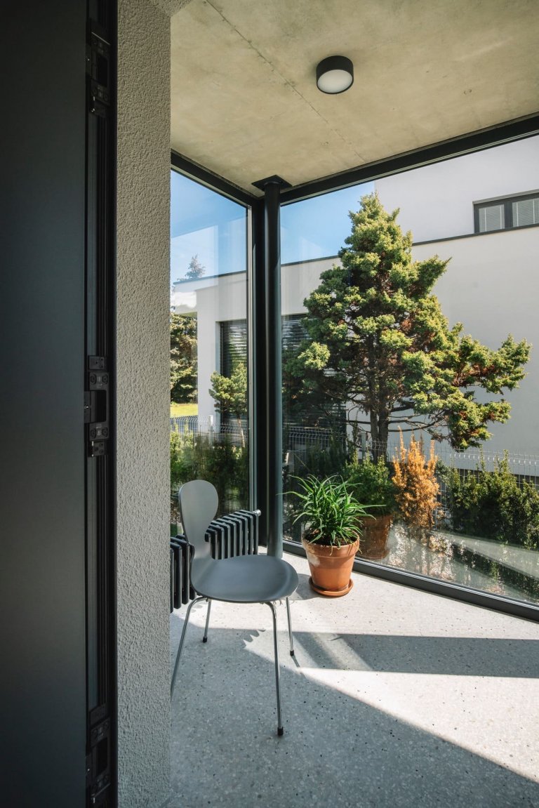 Dům ve stylu modernismu 20. let minulého století