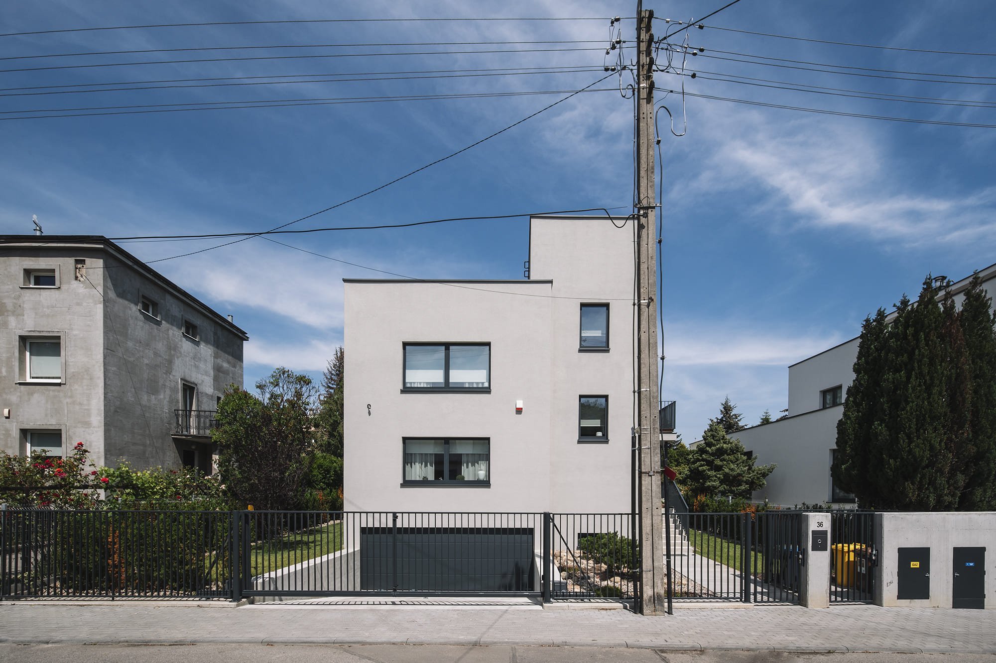 Dům ve stylu modernismu 20. let minulého století