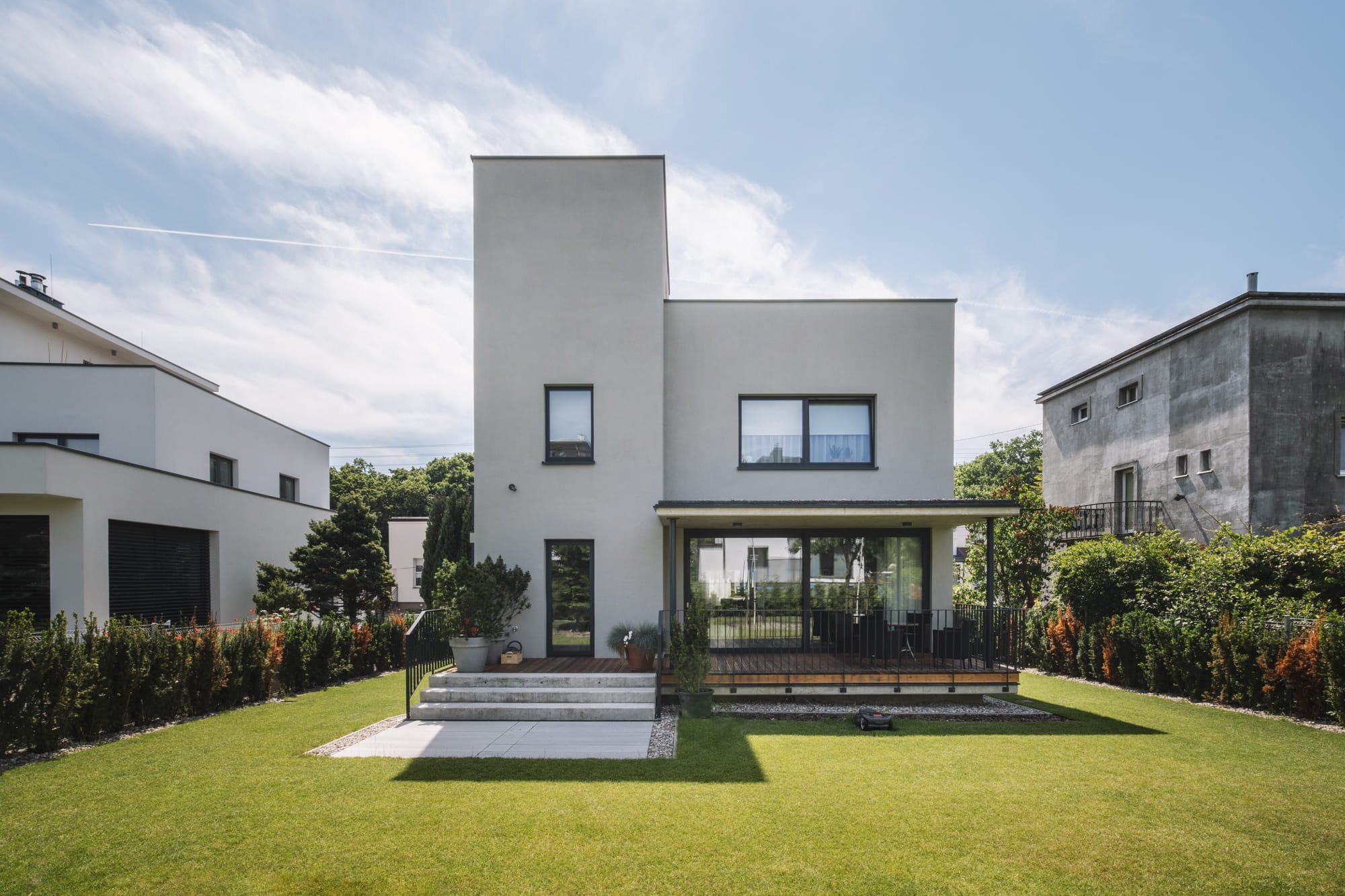 Dům ve stylu modernismu 20. let minulého století