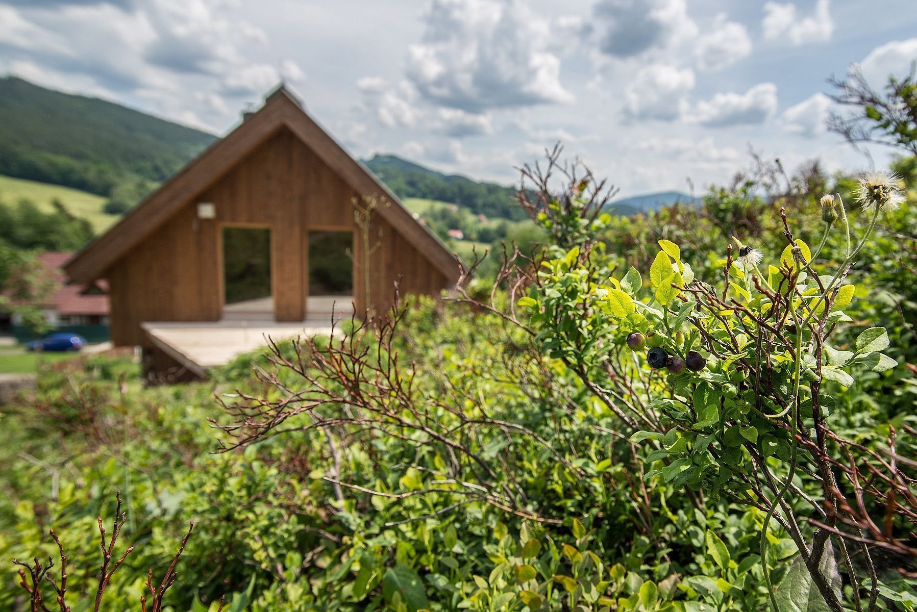 Ekologický dům v samém srdci Beskyd