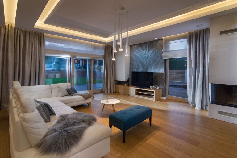 Elegantní interiér domu v Rotmance