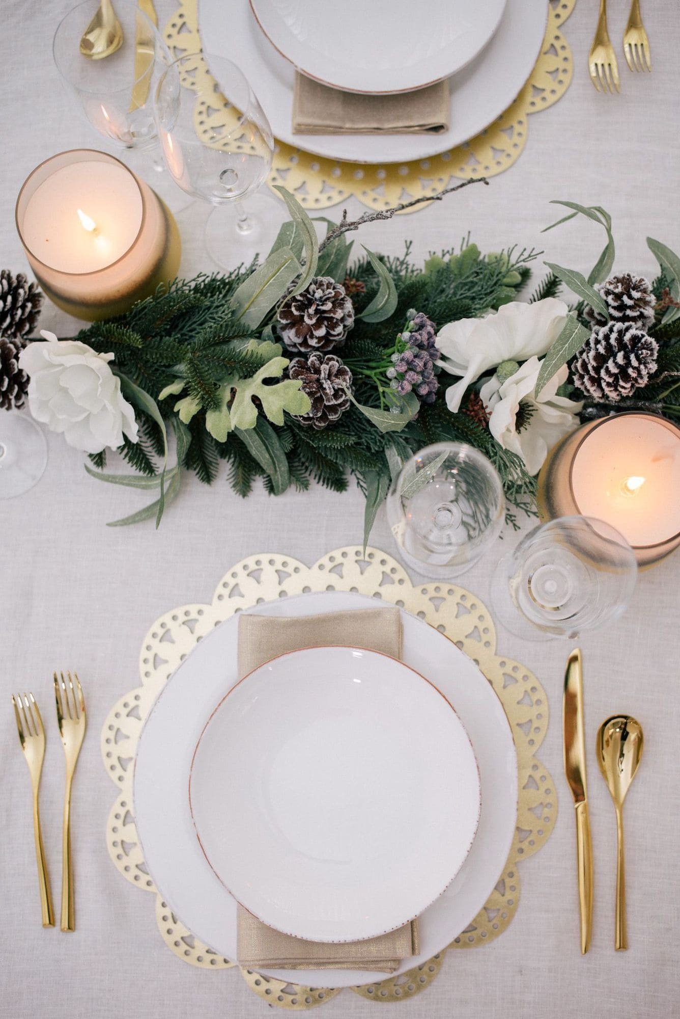 Inspirace pro kouzelné vánoční stolování