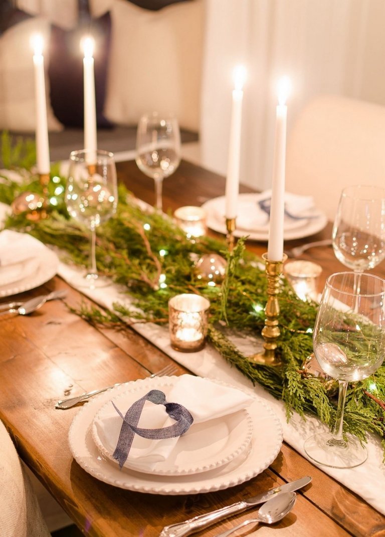 Inspirace pro kouzelné vánoční stolování