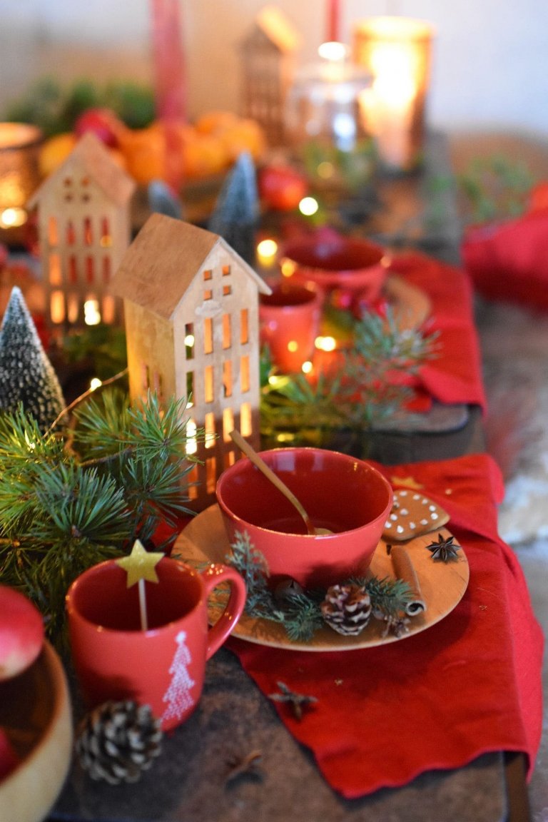 Inspirace pro kouzelné vánoční stolování