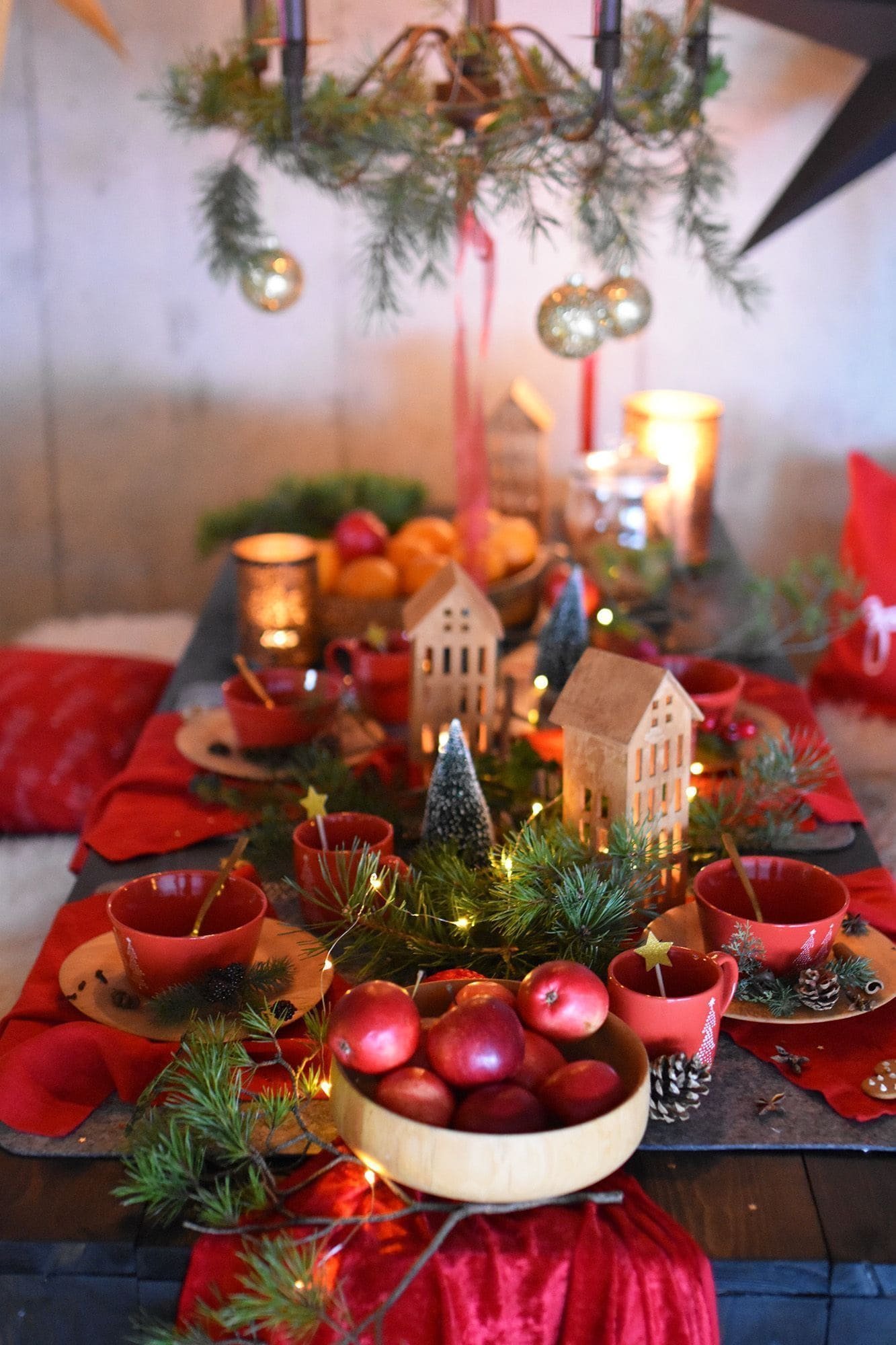 Inspirace pro kouzelné vánoční stolování