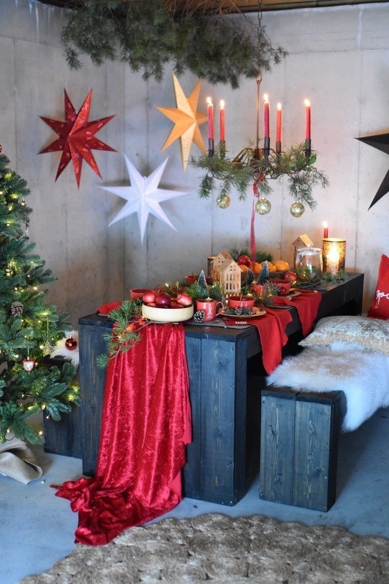 Inspirace pro kouzelné vánoční stolování