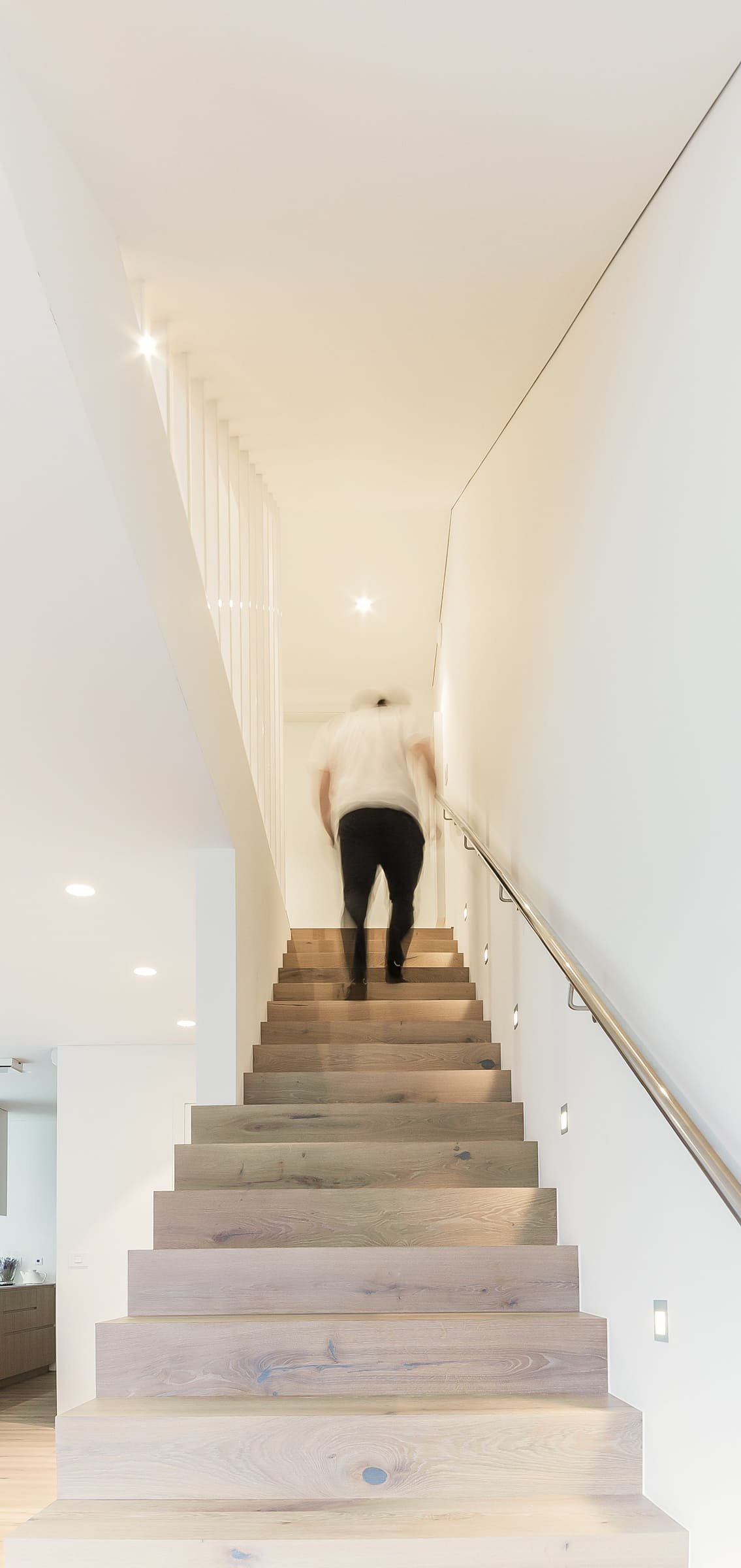 Interiér prostorného rodinného domu v Lublani