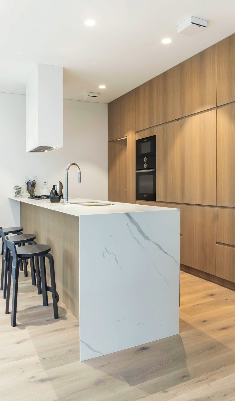 Interiér prostorného rodinného domu v Lublani