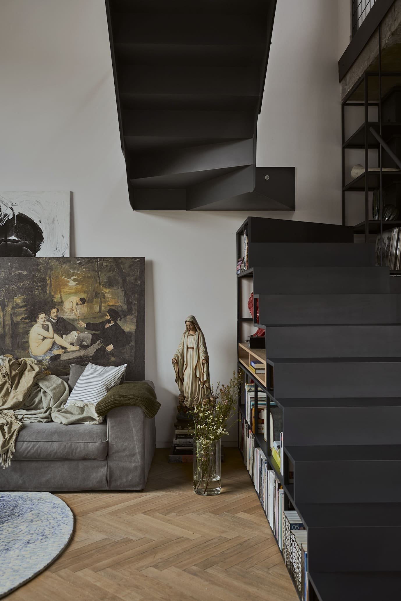 Jedinečný loft surového vzhledu