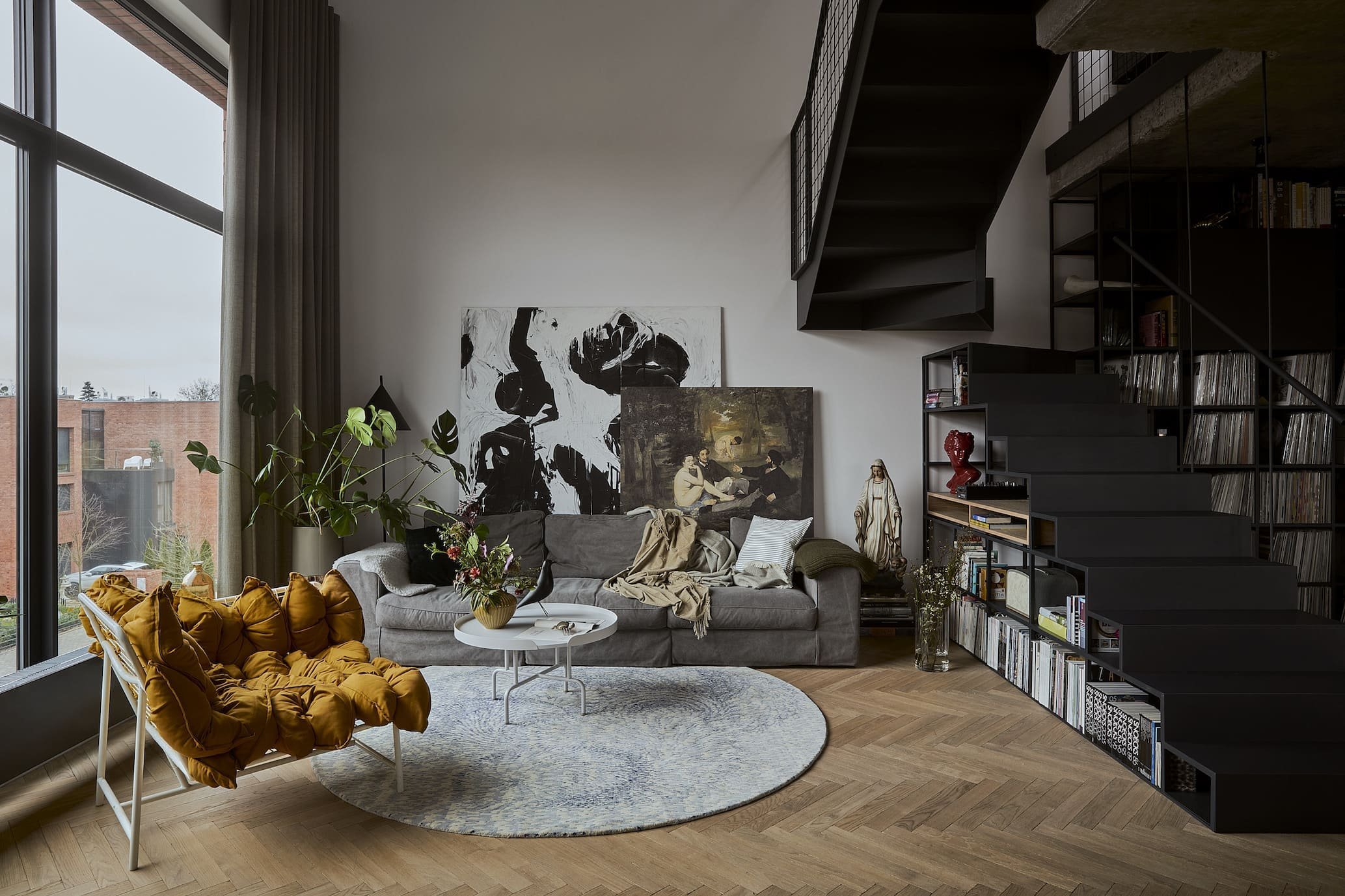 Jedinečný loft surového vzhledu
