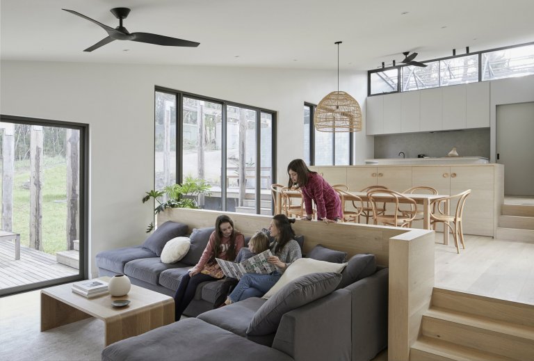 Jedinečný rodinný dům přirozeně zasazený do přírody