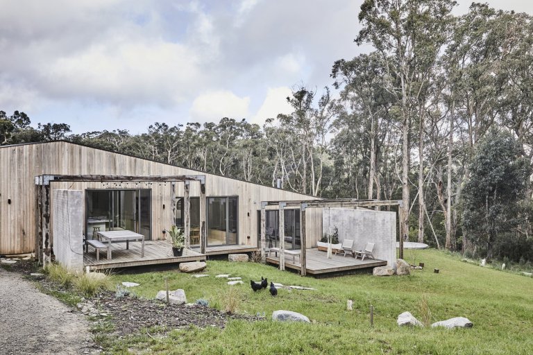 Jedinečný rodinný dům přirozeně zasazený do přírody