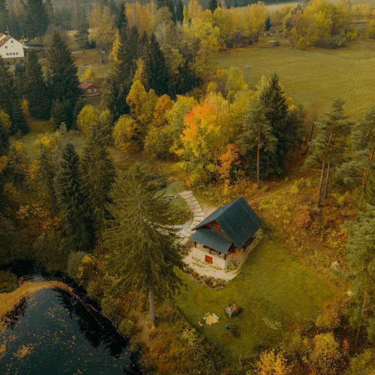 Kanadský srub v České Kanadě