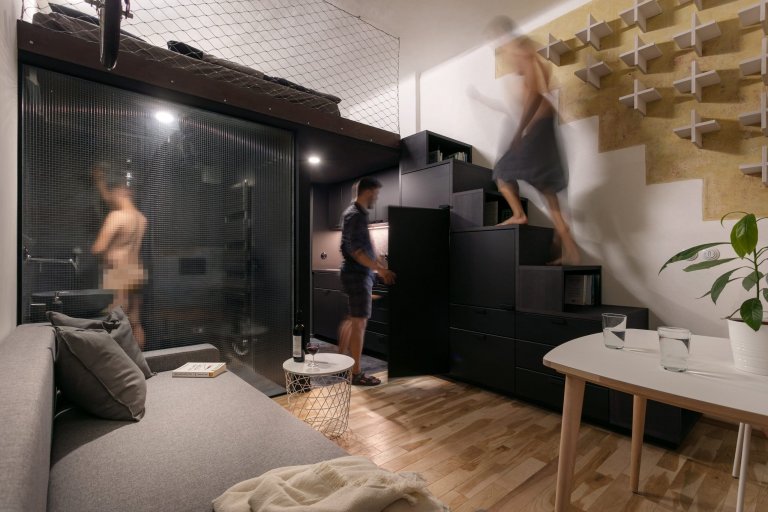 Komfortní bydlení dramatického rázu na 20 m2