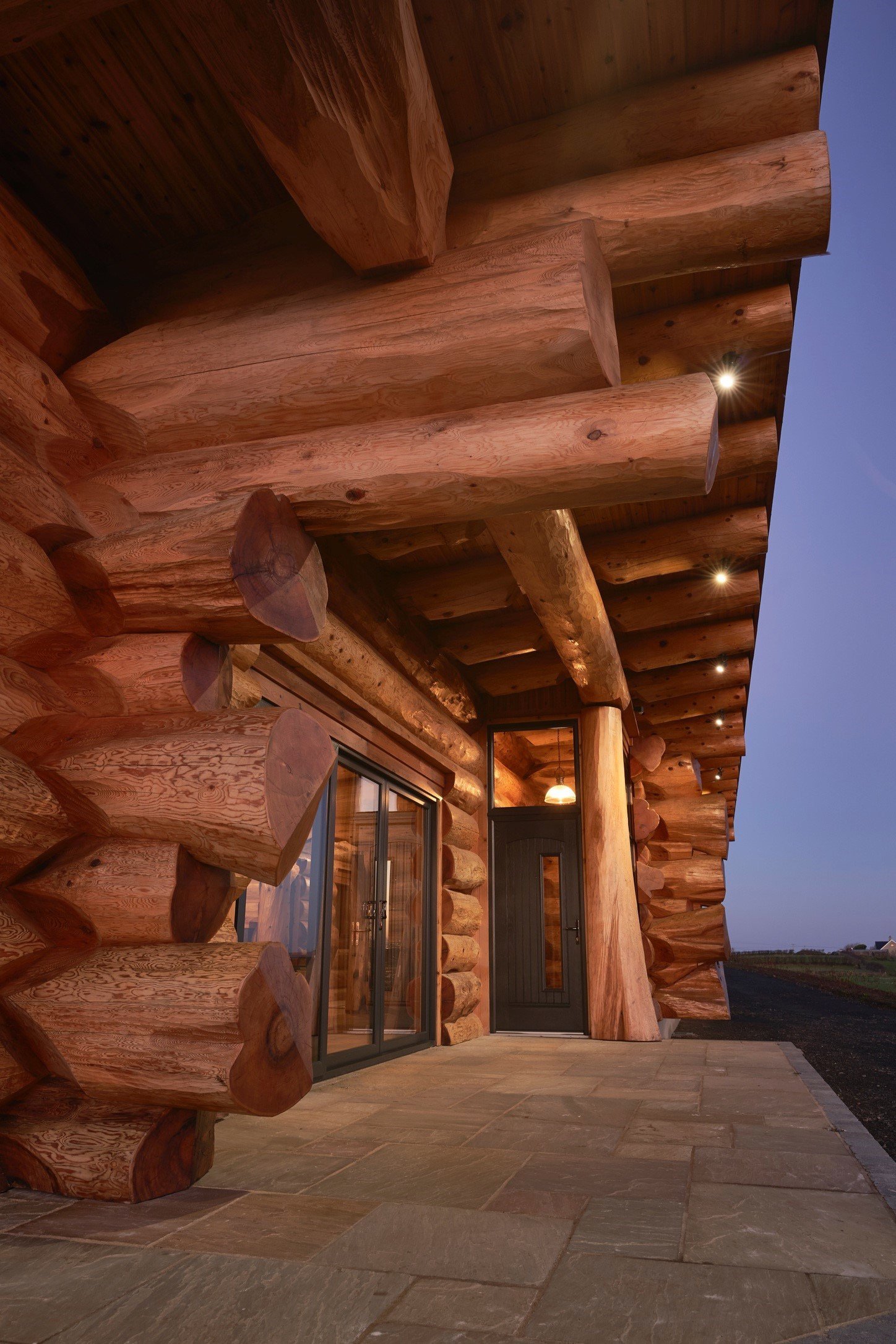 Kouzelný srub neobvyklého tvaru