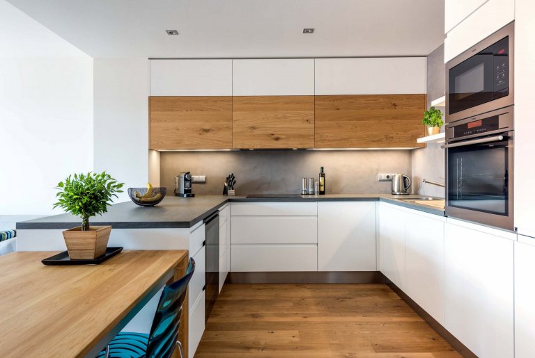 Kuchyně jako moderní galerie