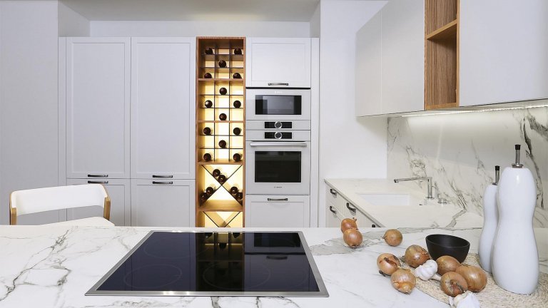 Kuchyně jako moderní galerie