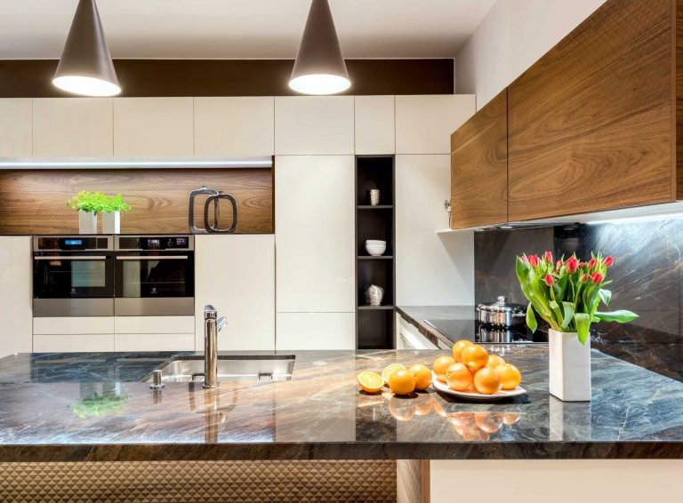 Kuchyně jako moderní galerie