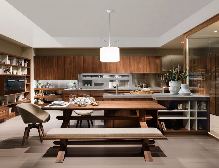 Kuchyně jako moderní galerie