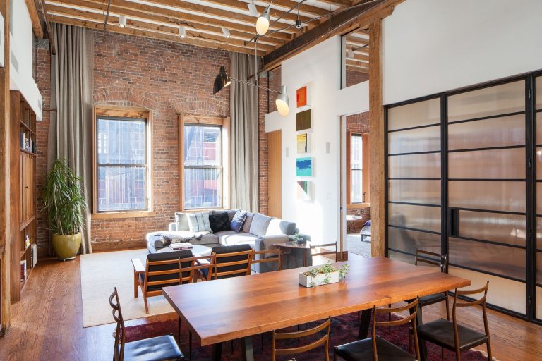 Loft s atmosférou Brooklynu