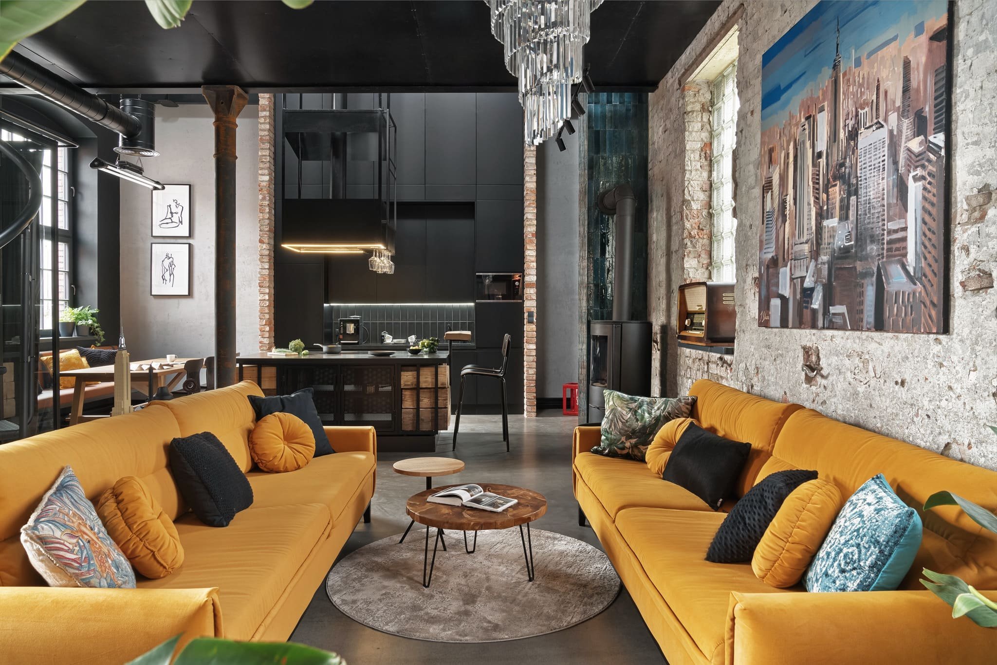 Loft ve staré kovárně