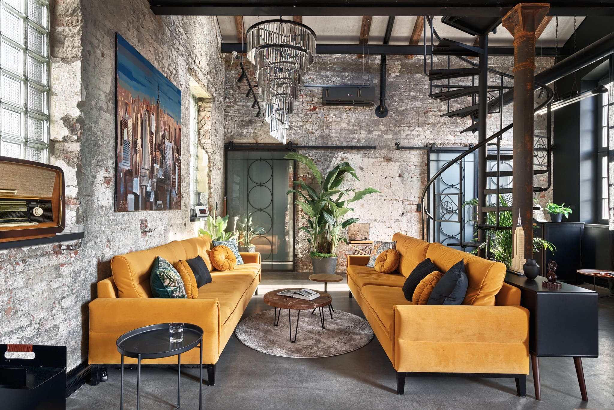 Loft ve staré kovárně