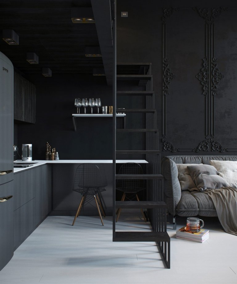Luxusní a dramatický styl Scandi Noir