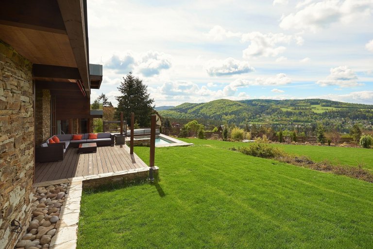 Luxusní vila s výhledy na posázavskou krajinu