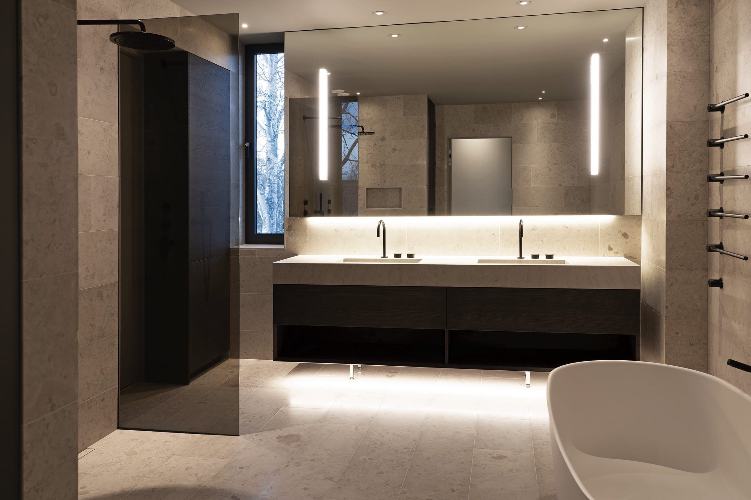 Minimalistická vila s bazénem