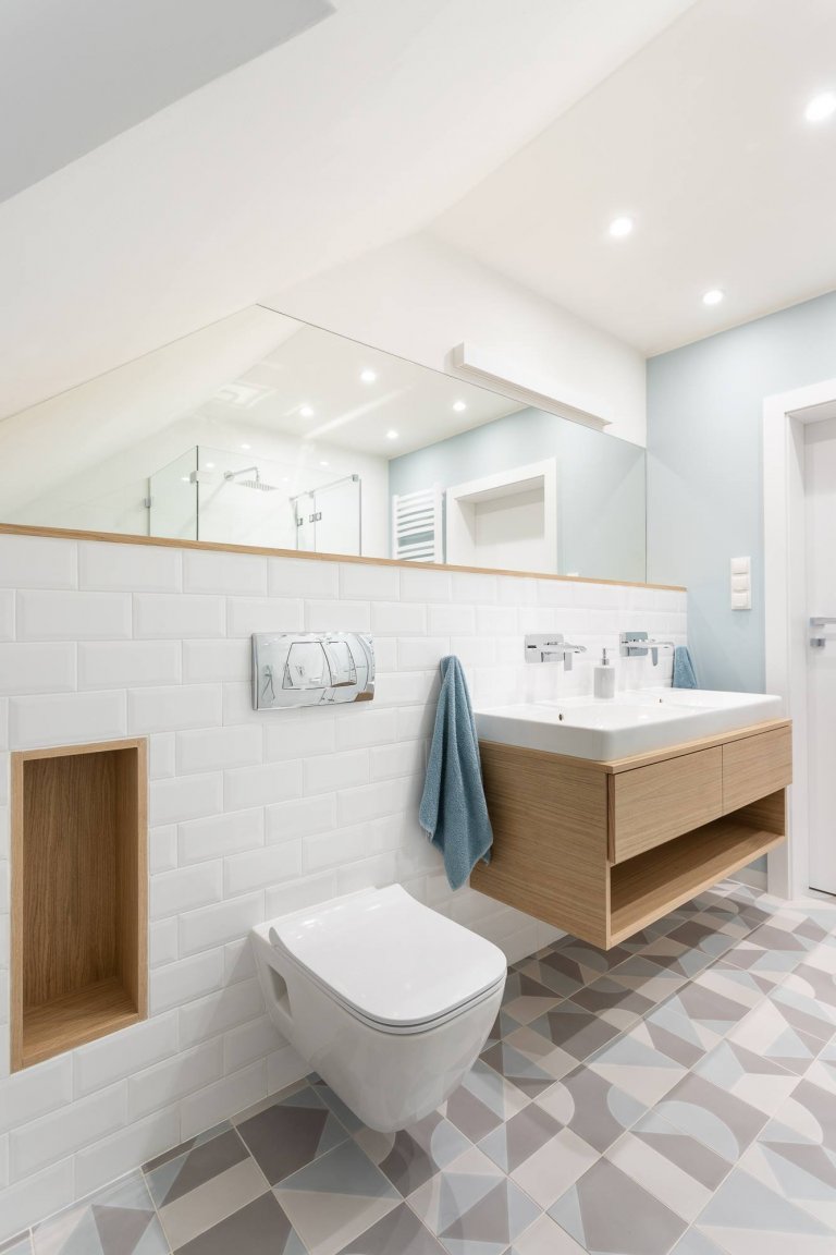 Moderní interiér v retro stylu