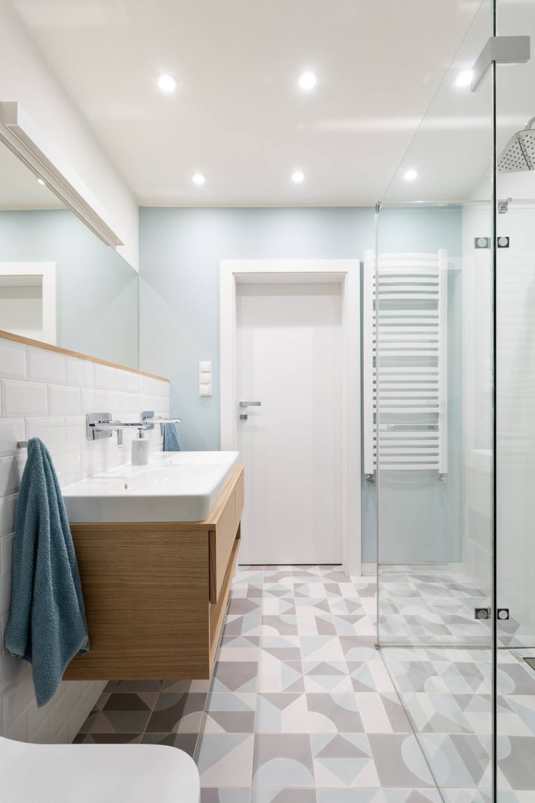 Moderní interiér v retro stylu