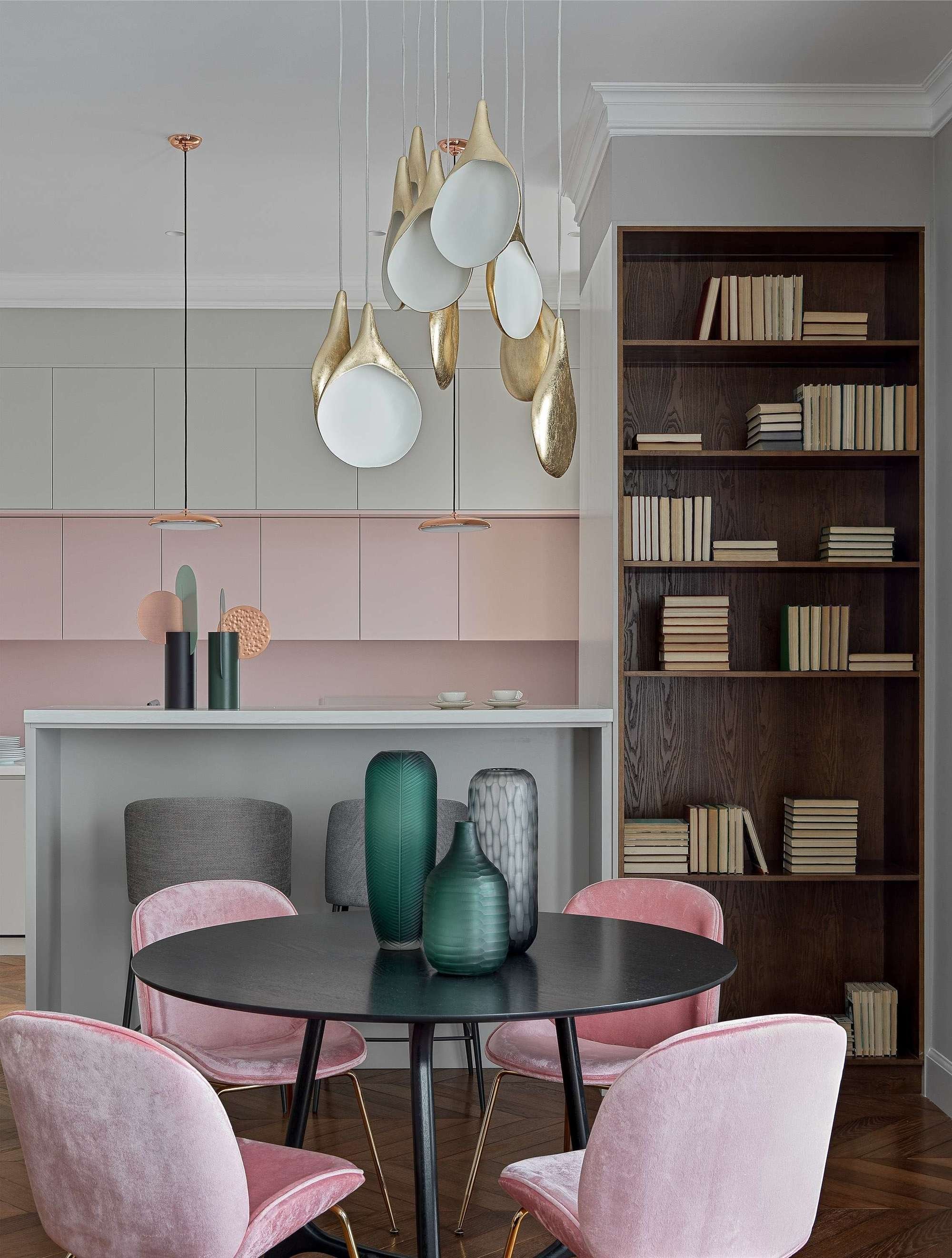 Moderní interiér ve stylu fusion