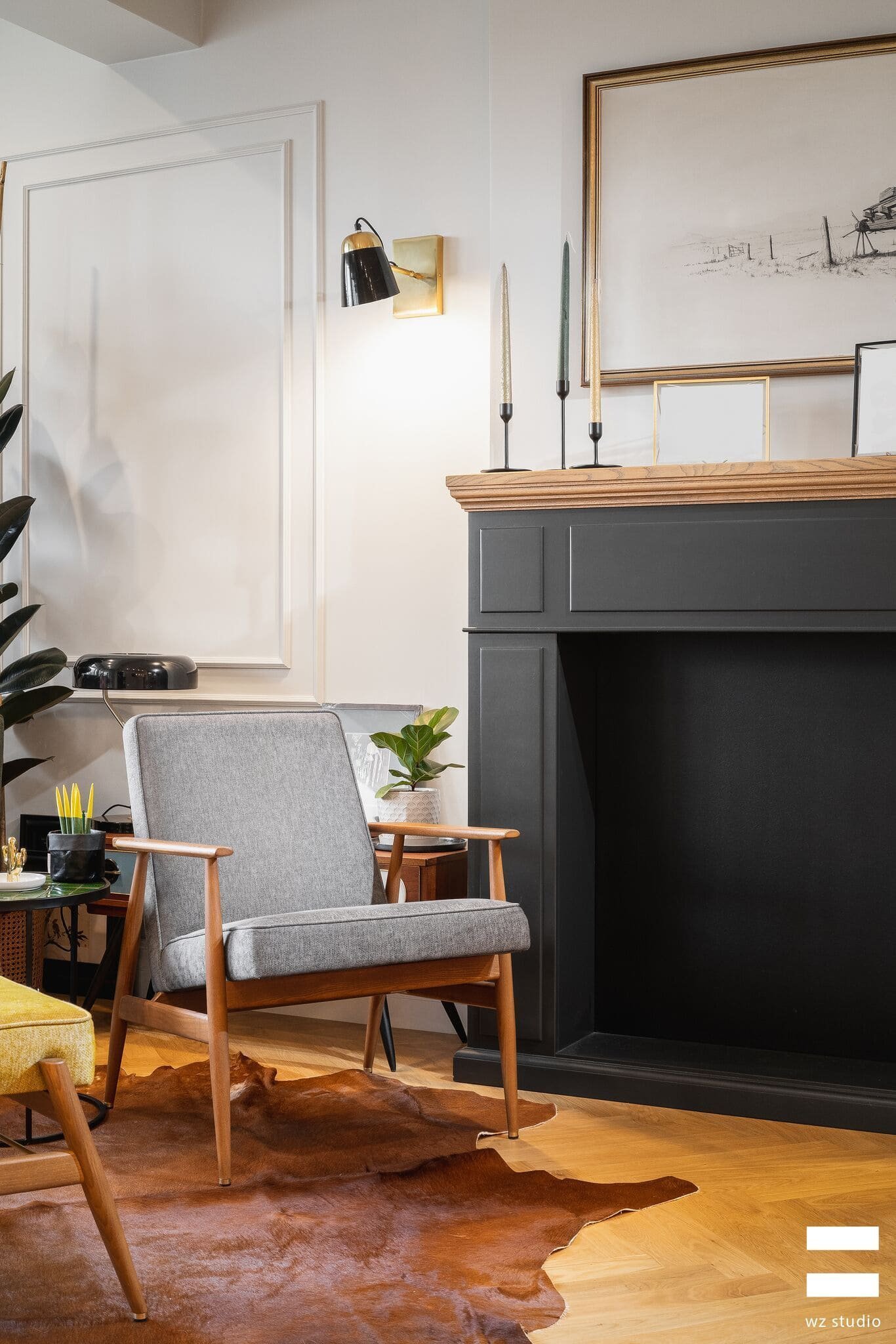 Nápaditý interiér ve stylu retro