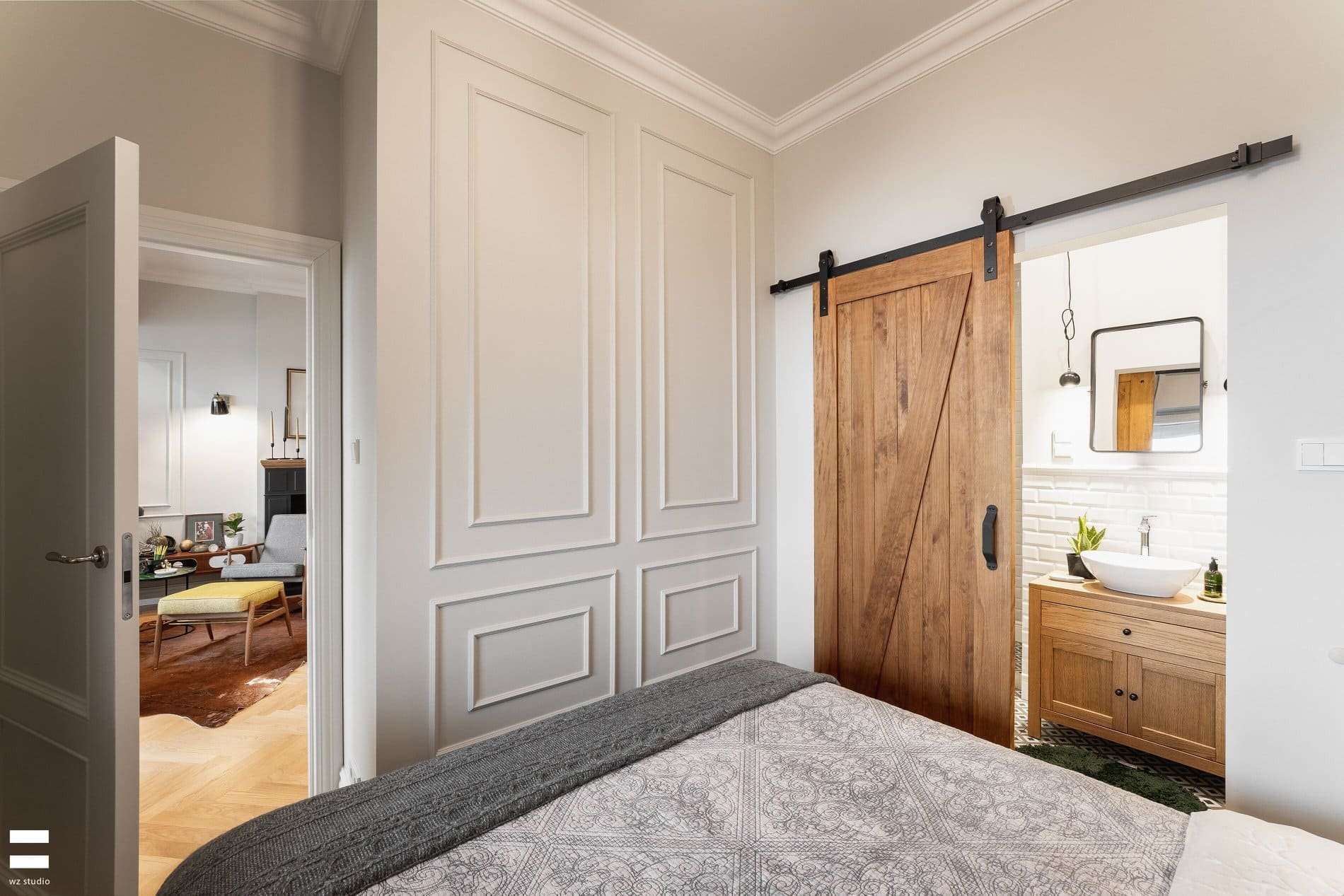 Nápaditý interiér ve stylu retro