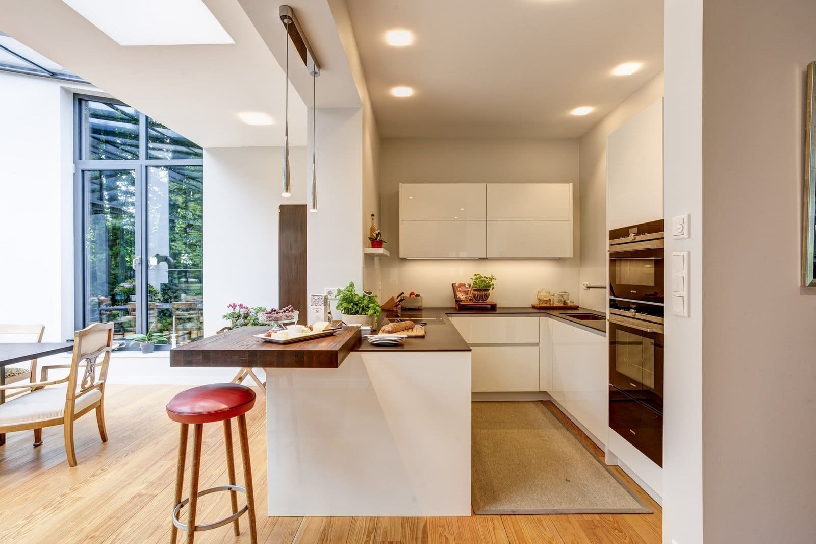 Nová zimní zahrada a koupelna pro rodinný dům