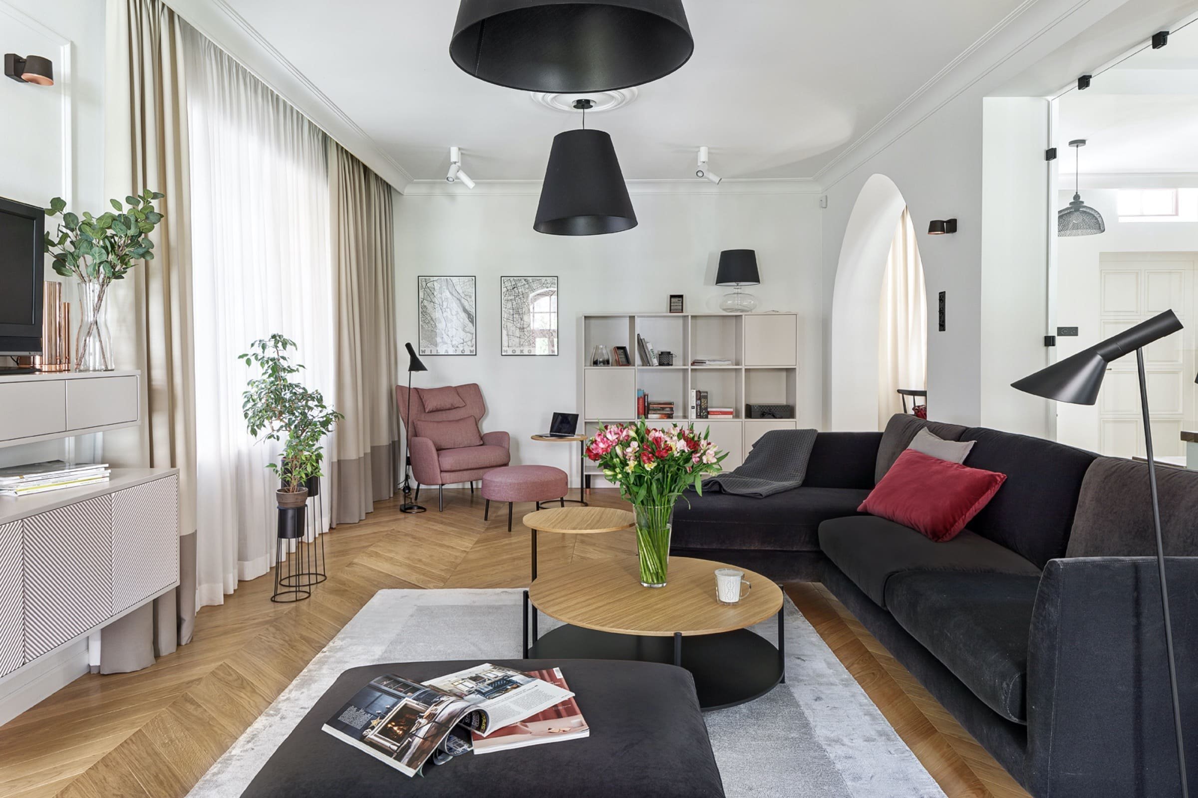 Nový design interiéru s ohledem na stávající architekturu