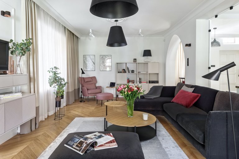 Nový design interiéru s ohledem na stávající architekturu